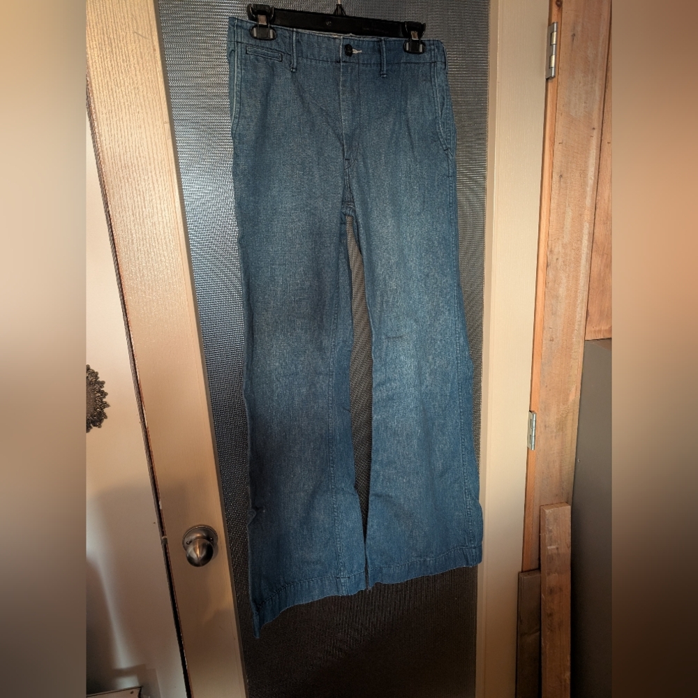 Denim & Supply Ralph Lauren Blue Wide Leg Jeans